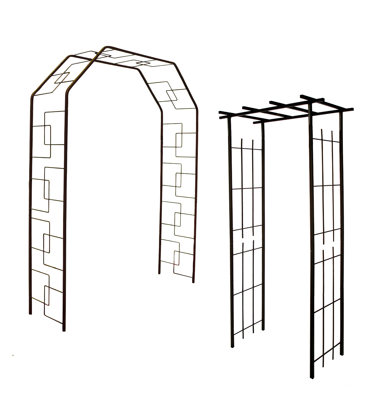 Garden support square tubes 20