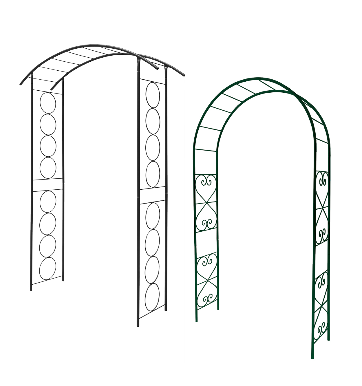 Arcos em tubo redondo de 20 mm
